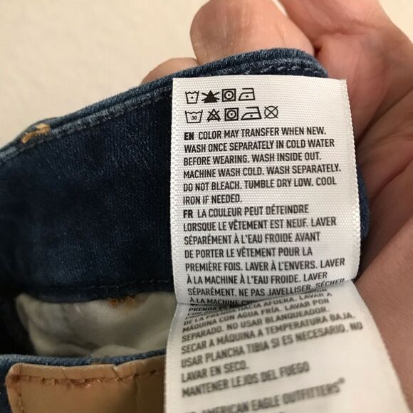 American Eagle Outfitters Curvy high-rise jegging dream denim jeans 24 - Picture 9 of 9